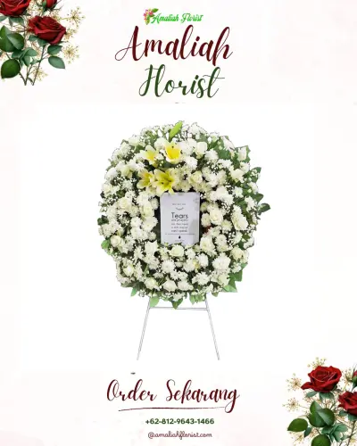 Krans Bunga Duka Cita di Cambaya